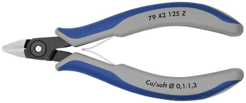 Direct From Factory Knipex 79 42 125 Z Electronics Diagonal Cutters, 5" Nominal Length