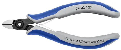 Knipex 79 02 125 Electronics Diagonal Cutters, 5" Nominal Length New Arrival