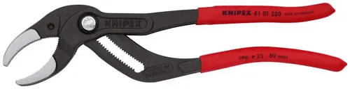 Latest Knipex 81 01 250 Pipe Gripping Pliers-Serrated Jaws, 10" Nominal Length