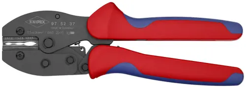 Knipex 97 52 37 Crimping Pliers For Heat Shrinkable Sleeve Connectors, 8 1/2" Nominal Length Holiday Sale