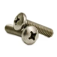 Fan Favorite M8-1.25 x 25 mm Metric Machine Screws, Phillips Pan Head, 316 Stainless Steel A4, Fully Threaded, DIN 7985, Qty 100