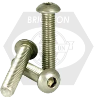 Cheap M12-1.75 x 70 mm Button Head Socket Cap Screws, 18-8 Stainless Steel A2, Full Thread, Coarse (UNC), Qty 50