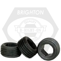 7/8"-14 x 7/16" Locking Socket Jam Screws, Cup Point, Plain Finish, Fine (UNF), Alloy Steel, Qty 25 Affordable