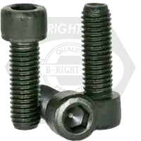 Save Now 3-48 x 9/16" Socket Head Cap Screws, Thermal Black Oxide, Full Thread, Coarse (UNC), Alloy Steel, Qty 100