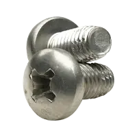 Instant Buy 10-32 x 5/8" Machine Screws, Phillips Flat Head, Type F, 410 Stainless Steel, Fully Threaded, Hardened, Qty 500