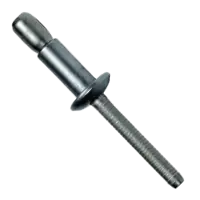 Sb6-4Kl 3/16" x 7/16" (.214-.437) Steel Zinc/Steel Zinc Dome Head Cup-Lock Rivet (Inch) 09Ss-C-Lock0607, Qty 400 Top Rated