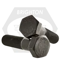Top Rated M18-1.50 x 70 mm Hex Cap Screws, Metric Class 8.8, Plain Finish, Partial Thread, Extra Fine, Medium Carbon Steel, DIN 960, Qty 20