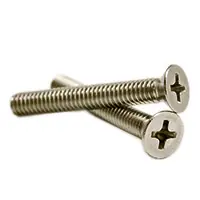 Fast Shipping 8-32 x 1 1/2" Machine Screws, Phillips Flat Head, 316 Stainless Steel, Full Thread, Qty 500