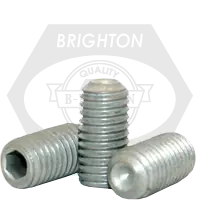 Price Drop M6-1.00 x 15 mm Socket Set Screws, Cup Point, Metric Class 45H, Zinc-Bake Cr+3, Coarse (UNC), Alloy Steel, ISO 4029 / DIN 916, Qty 100
