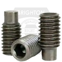 5/16"-24 x 1 1/4" Socket Set Screws, Full Dog Point, Black Oxide, Fine (UNF), Alloy Steel, Qty 100 Discount