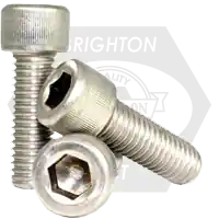 10-32 x 3 1/2" UNF Socket Head Cap Screws, 18-8 Stainless Steel A2, Fine (UNF), Qty 50 In Demand