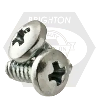 8-32 x 1" Thread Rolling Screws, Phillips Pan Head, Zinc Cr+3 & Wax , Full Thread, Qty 6000 Exclusive Offer