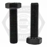 3/4"-10 x 3 3/4" Hex Cap Screws, Grade 5, Plain Finish, Partial Thread, Coarse (UNC), Made in China, Qty 65 Certified