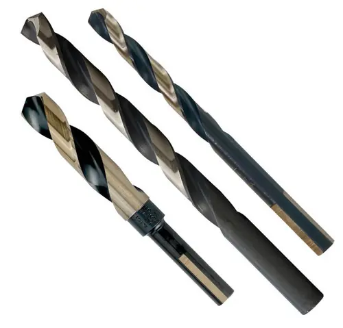 Premium 3/32" (0.0938) Jobber 135Deg M2 HSS Black And Gold Proferred M2 HSS Black And Gold Drill Bit, Qty 12