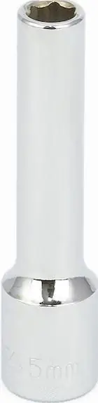 Get Yours 5/16" Deep 6 Point 1/4" Drive SAE Socket, Qty 1