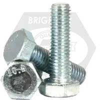 Professional Grade M24-3.00 x 260 mm Hex Cap Screws, Metric Class 10.9, Zinc Cr+3 Bake, Partial Thread, Coarse (UNC), Alloy Steel, DIN 931 / ISO 4014, Qty 20