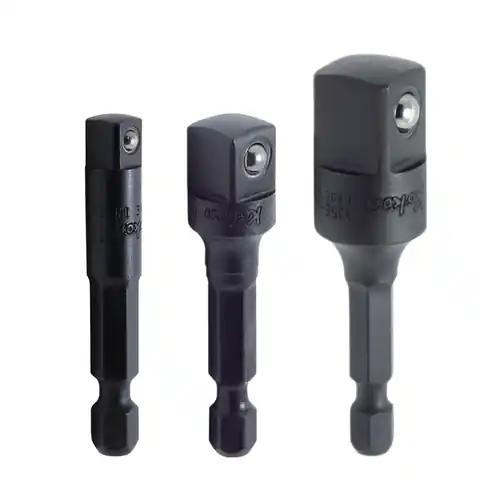 Mega Sale Ko-ken KB-B101235 Impact Adapter Set 1/4" Hex to Square Drive