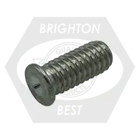10-24 x 5/8" Flanged Capacitor Discharge (Cd) Stud, Stainless Steel, Qty 5000 Hot Picks