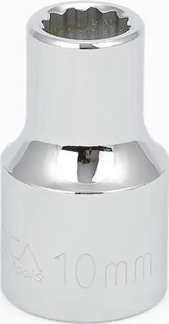 Limited Offer 22 mm Standard 12 Point 1/2" Drive Metric Socket, Qty 1