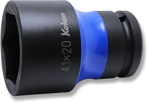 Ko-ken PW6P-41X20 3/4 Sq. Dr. Color Coded Rear Wheel Nut Socket 41 x 20mm Hex x Square Same Day Shipping