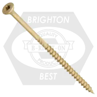 Price Drop 10 x 2" Professional Decking & Outdoor Wood Screw (SKT II), T-25 Star Drive (6-Lobe), (1,800 pcs With 2 Bits (2") In Pail), 1 Bo x