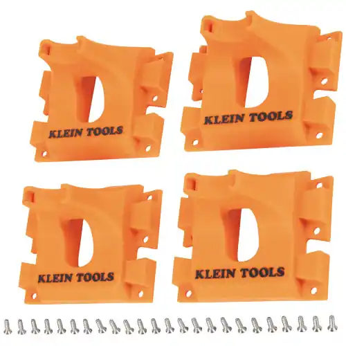 Klein Tools BCRP04 Cartridges, S-Hook, Rail System, 4-Pack Hassle-Free Returns
