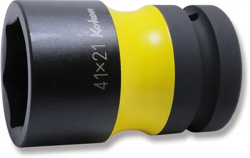 Limited Offer Ko-ken PW8P-41X21 1 Sq. Dr. Rear Wheel Nut Socket 41 x 21mm Hex x Square 87mm Color coded