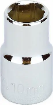 16 mm Deep 12 Point 3/8" Drive Metric Socket, Qty 1 Trusted Brand