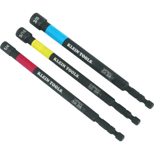 Factory Price Klein Tools 65411PK3 Magnetic Power Nut Setter 3-Piece Set