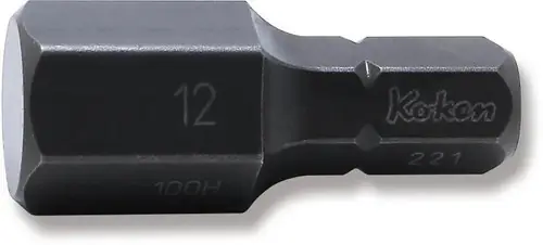 Last Chance Ko-ken 100H.32-12 5/16 Hex Dr. Bit 12mm Hex Length 32mm