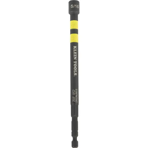 Price Drop Klein Tools 516PNDHC 5/16-Inch Hollow Magnetic Color-Coded Power Nut Driver