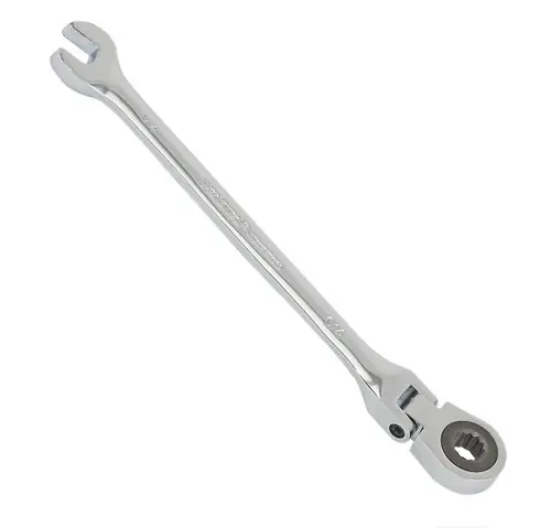 8 mm Individual Flex Head Ratcheting Combo Wrench, Qty 1 Final Sale