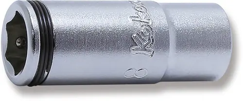 Best Choice Ko-ken 2350X-8 1/4 Sq. Dr. Semi-Deep NUT GRIP Socket 8mm