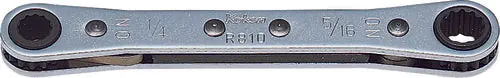 Ko-ken R810-1/4X5/16 Ratcheting Ring Wrench 1/4x5/16 6 point 108mm Reversible Bargain