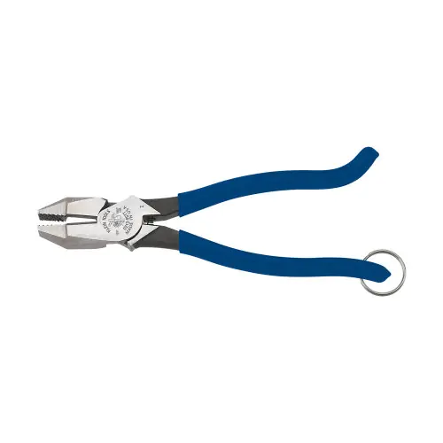 Klein Tools D213-9STT Ironworker‘s Pliers with Tether Ring Secure Checkout