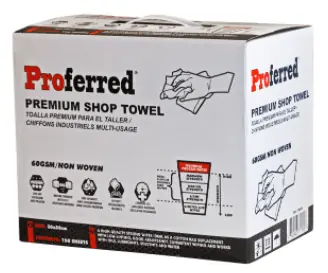 Dirteeze Lax 60 Dry Wipe - Lax60B150 Lax 60 Industrial Low Lint Rag Replacement Box 30 x 50Cm - 150 Sheets, Qty 4 Low Price