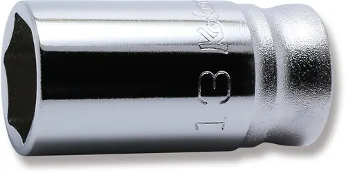 Crafted Ko-ken 3300XZ-13 3/8 Sq. Dr. Socket 13mm 6 point Length 35mm Z-series