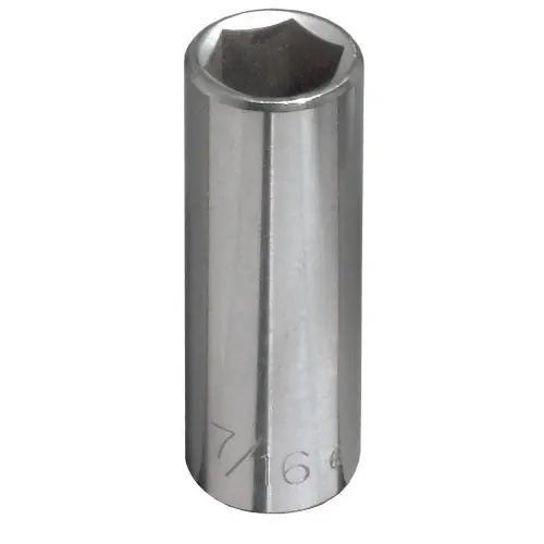 Best Price Klein Tools 65611 9/32-Inch Deep 6-Point Socket, 1/4-Inch Drive