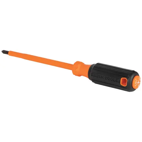 Free Returns Klein Tools 6836INS Insulated Screwdriver, 2 Phillips, 6-Inch Round Shank