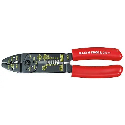 Authentic Klein Tools 1001 Multi Tool, Stripper, Crimper, Wire Cutter, 8-22 AWG