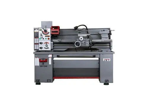Weekend Sale GH-1340; 13x40 Gear Head Lathe w/ Collet Closer and Taper Attachment Kit