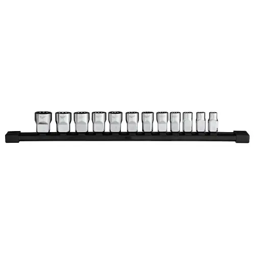 Milwaukee Tool 48-22-9520 12pc 3/8 Drive 12-Point Metric Socket Set Instant Buy