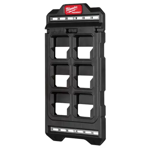 Milwaukee Tool 48-22-8496 PACKOUT Compact Wall Plate, 6 Pack Genuine