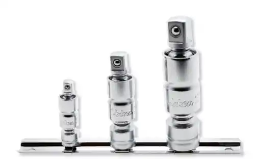 Ko-ken RSX772Z/3 Z-Series Double Universal 3 Piece Set 1/4", 3/8" and 1/2" Professional Grade