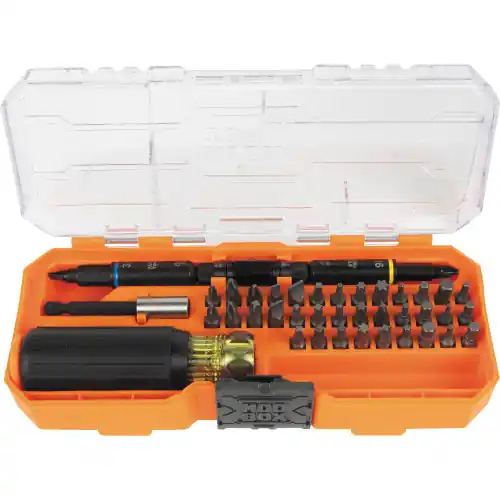 High Quality Klein Tools 32501HD KNECT Impact-Rated Multi-Bit Screwdriver / Nut Driver Set, 46-Piece
