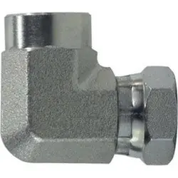 Same Day Shipping Midland Metal 15023232 90-deg Pipe Swivel Elbow, 2-in Female NPTF x 2-in Female NPSM Swivel, Steel
