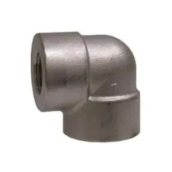 Midland Metal 105107 90 deg Elbow, 1-1/2 in FPT x 1-1/2 in FPT, Stainless Steel, 3000 lb Reduced Price