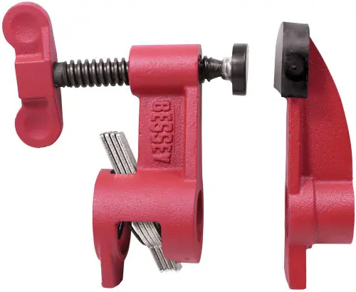 Bessey PC-34DR-4PK 3/4" deep reach pipe clamp, 4 pack, 1 Pack New Release