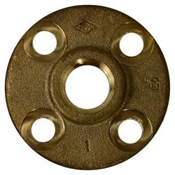 Affordable Midland Metal 44799LFUSA Companion Flange, 5-in Threaded, Lead-Free Brass