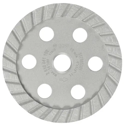Bosch DCT0401 4 In. Turbo Diamond Cup Wheel Luxury